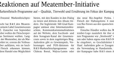 Lebensmittelzeitung_38-24-200924_Pressegespräch_Gourmenta