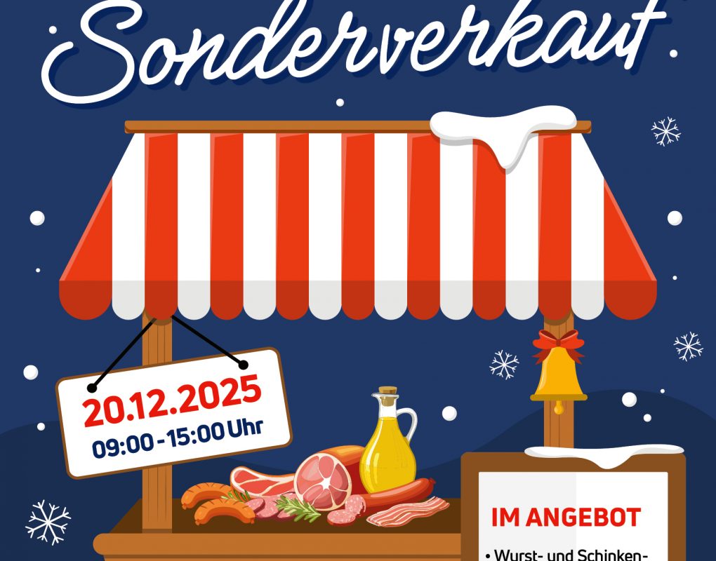 101981 - Sonderverkauf Weihnachten 2025 (20.12.2025) 101981 - Sonderverkauf Weihnachten 2025 (20.12.2025)