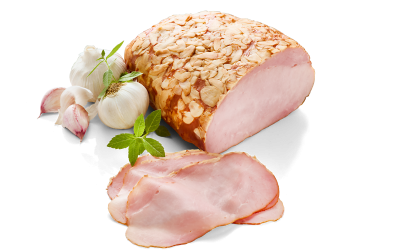 64019, Böhmischer Schinken mit Knoblauch 64019, Böhmischer Schinken mit Knoblauch